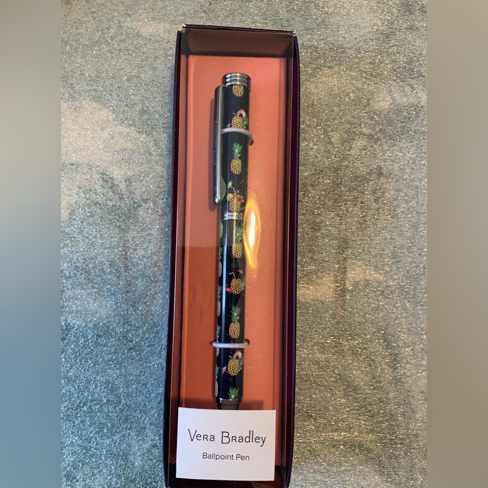 Vera Bradley ballpoint twist pen.